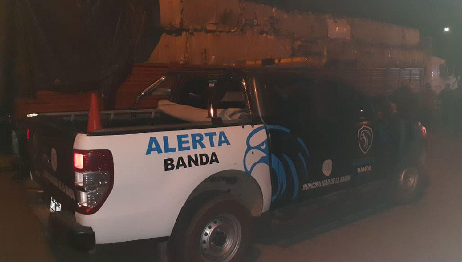 INTERVENCIÓN Dos personas fueron sorprendidas in fraganti
