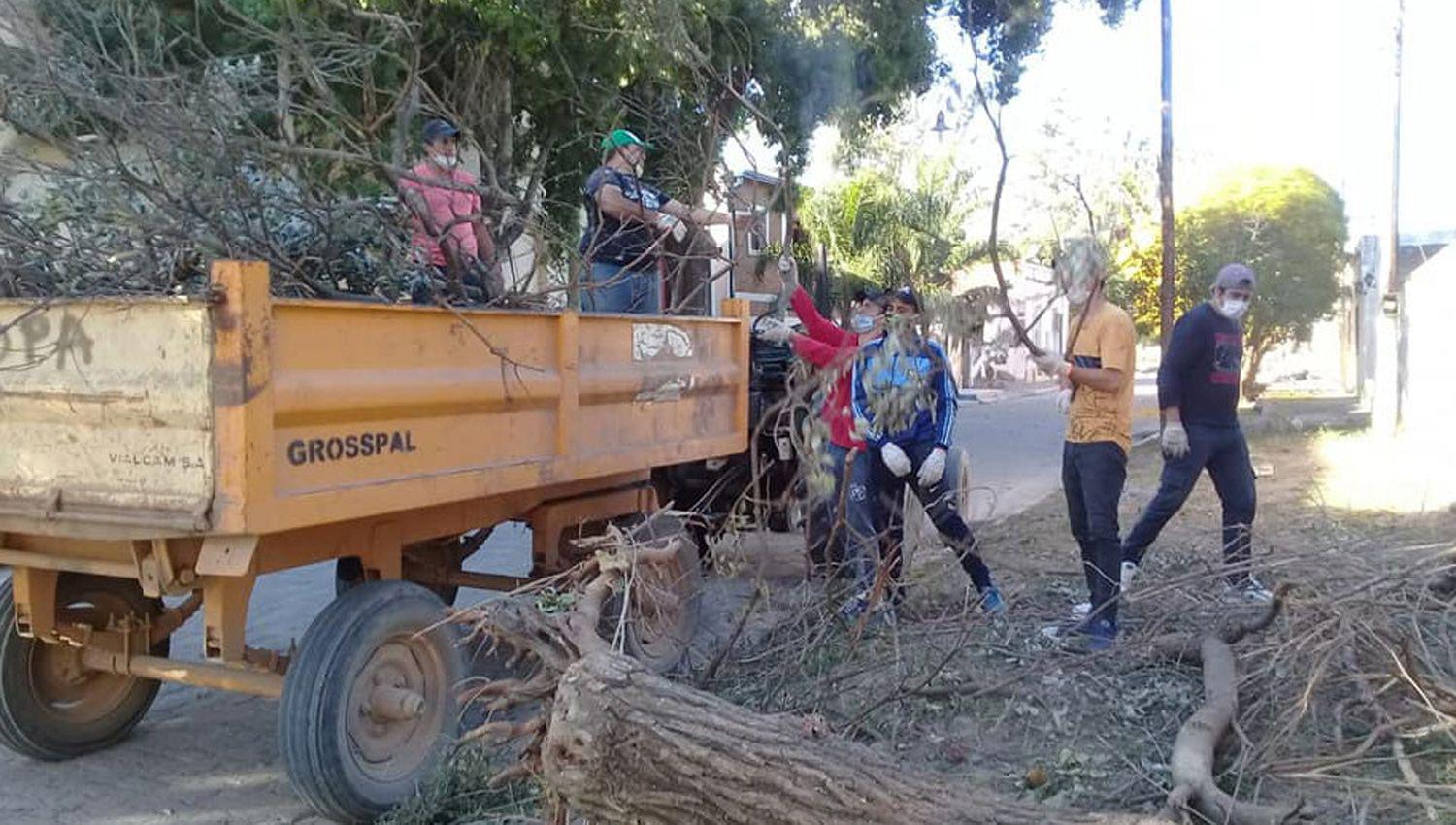 CUIDADO En San Pedro de Guasay�n piden a los vecinos extremar la higiene y limpieza en el marco de la pandemia de coronavirus
