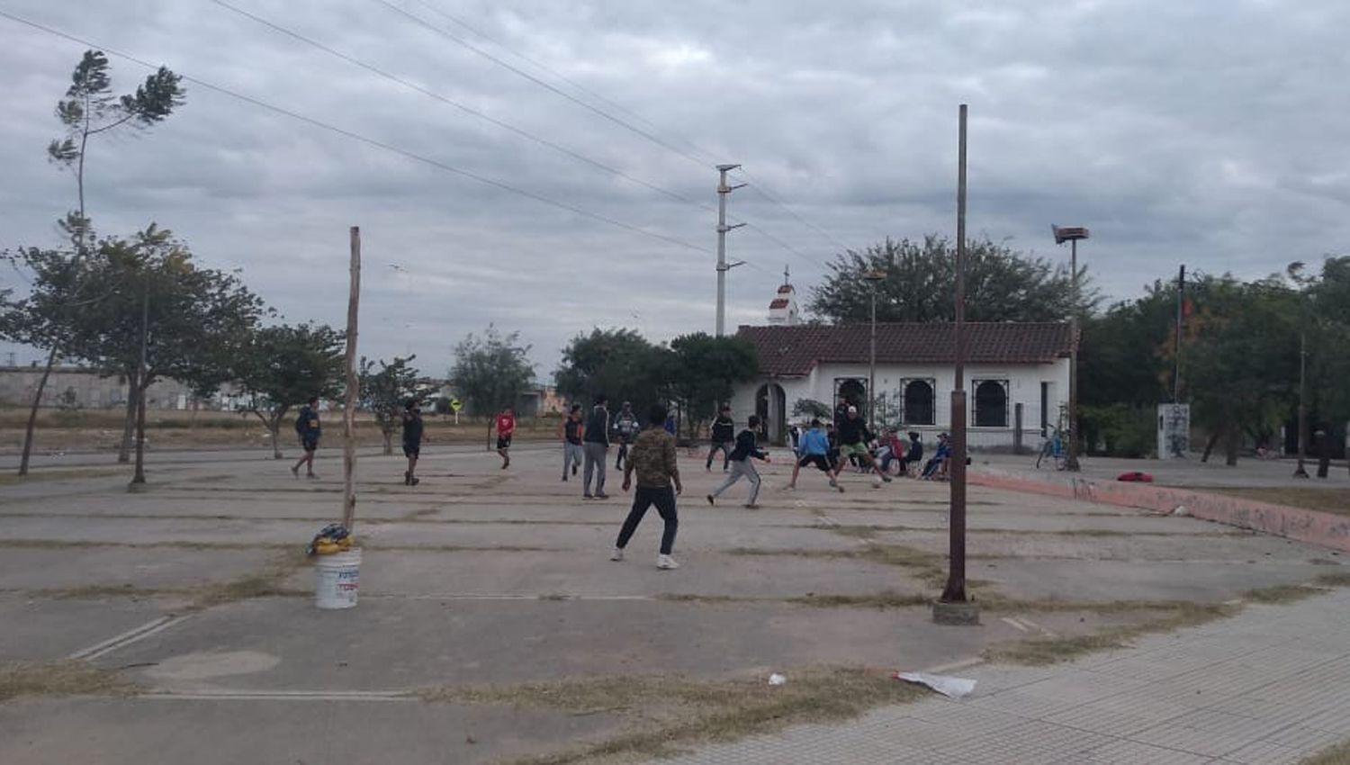 Los nintildeos volvieron a copar las calles de Santiago del Estero