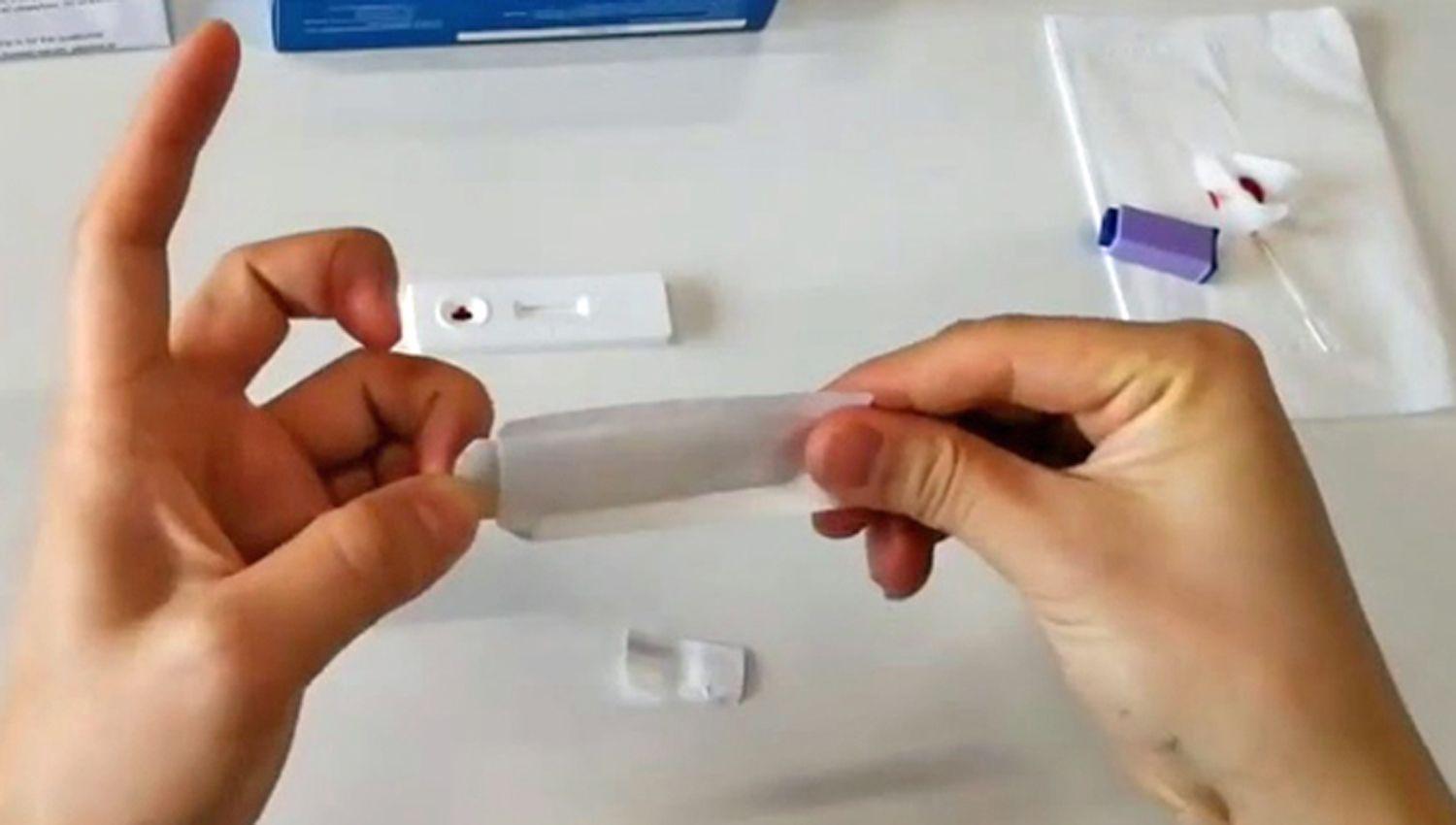 Esos reactivos que se intentan vender como test rpido no
sirven como diagnóstico no son para diagnóstico señaló Cinquegrani presidente del Colegio de Bioquímicos de Santiago del Estero