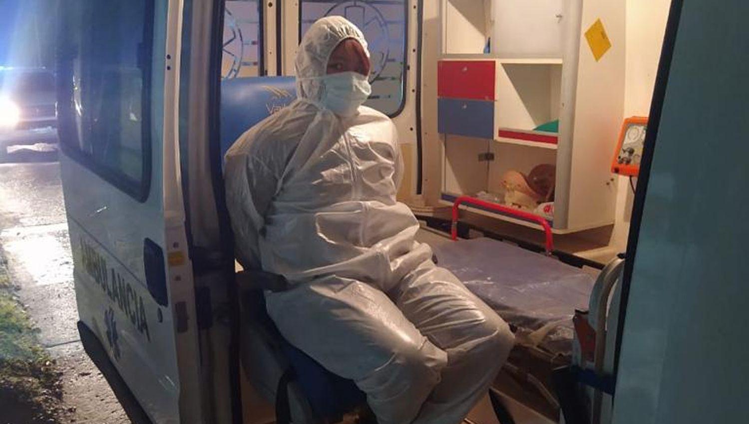 La mujer fue aprehendida y luego aislada