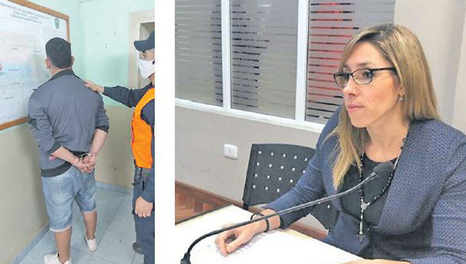MEDIDAS La Dra Alejandra Holgado a cargo de la causa indagar� al imputado en los próximos días vía online 
