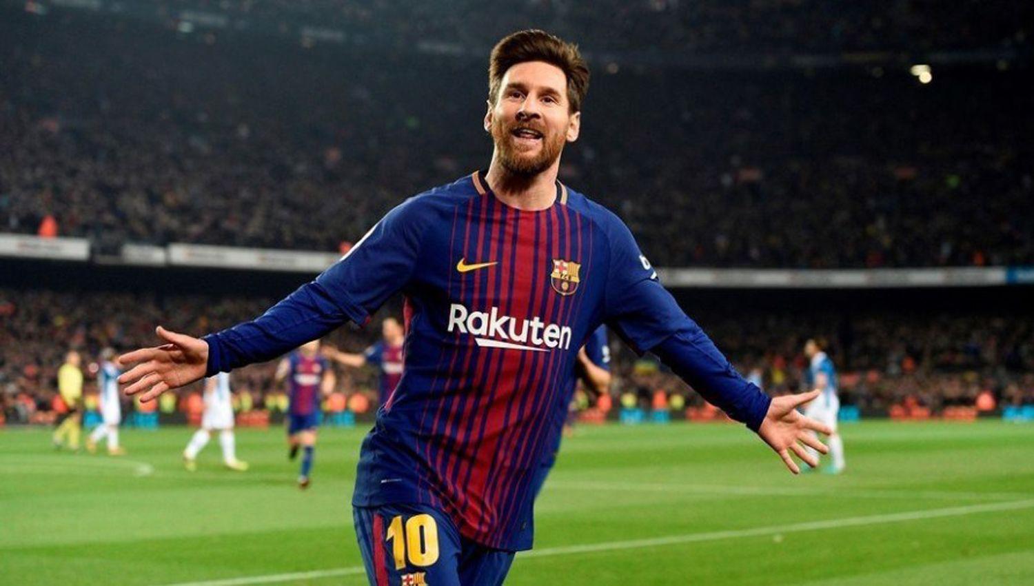 Lionel Messi va por un reacutecord de Peleacute