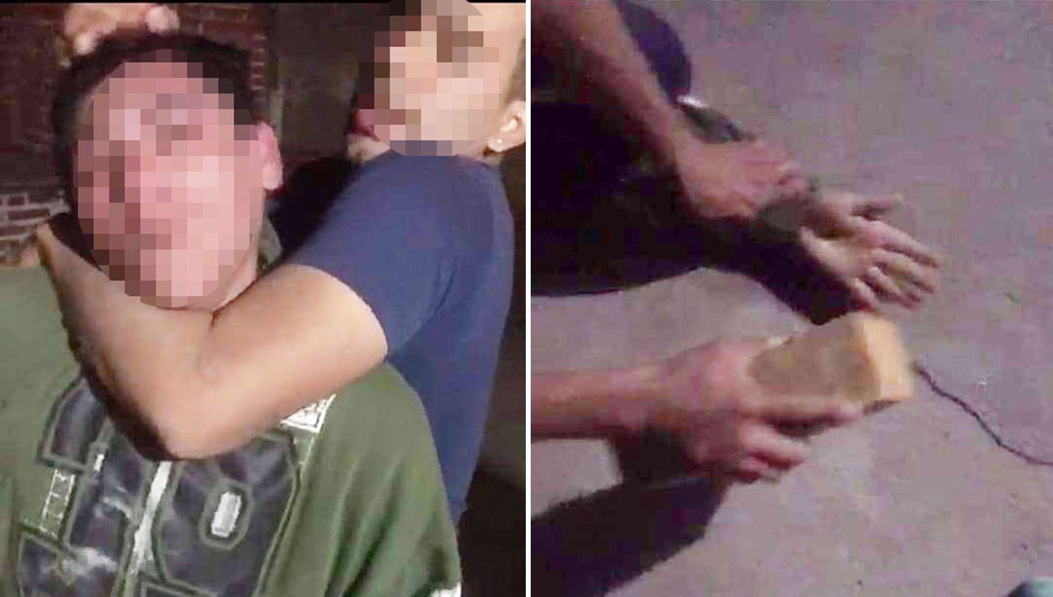 El video fue compartido por miles de vecinos Las imgenes son elocuentes