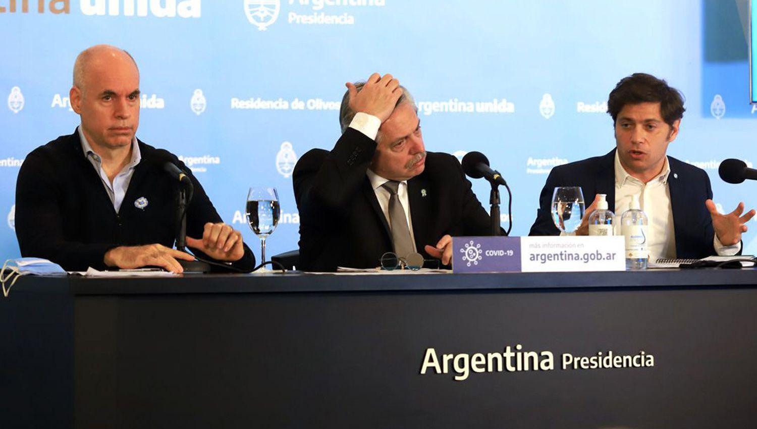 Anunciariacutean hoy restricciones para el Amba sin que trascendieran mayores precisiones