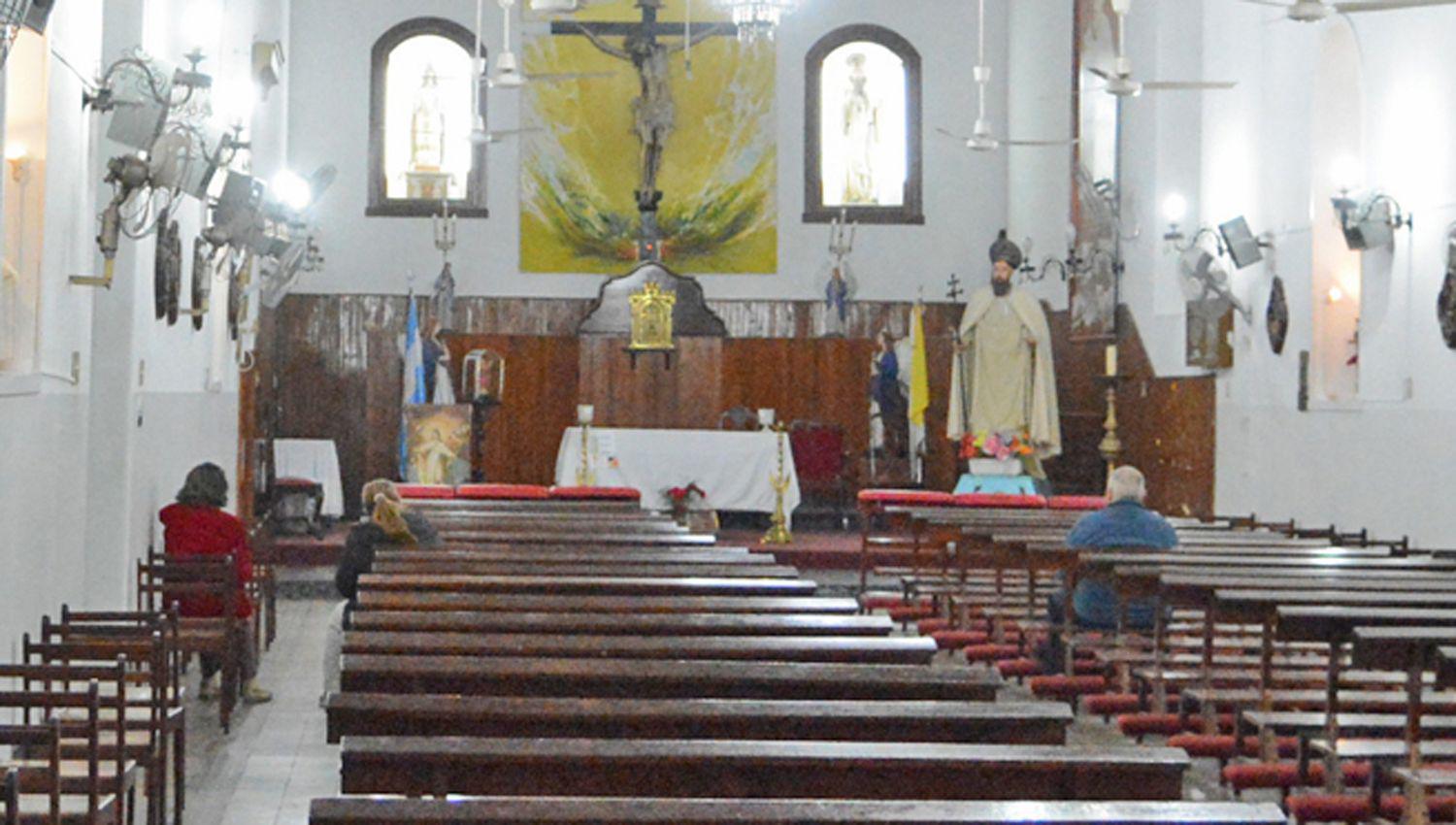 La iglesia La Merced recibe a sus fieles de lunes a saacutebados de 9 a 12
