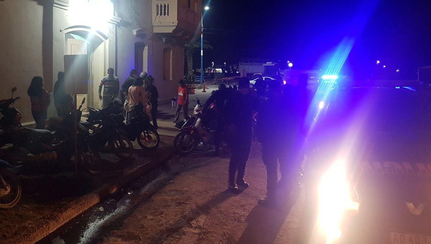 La Policía realizaba controles en Avda Rivadavia