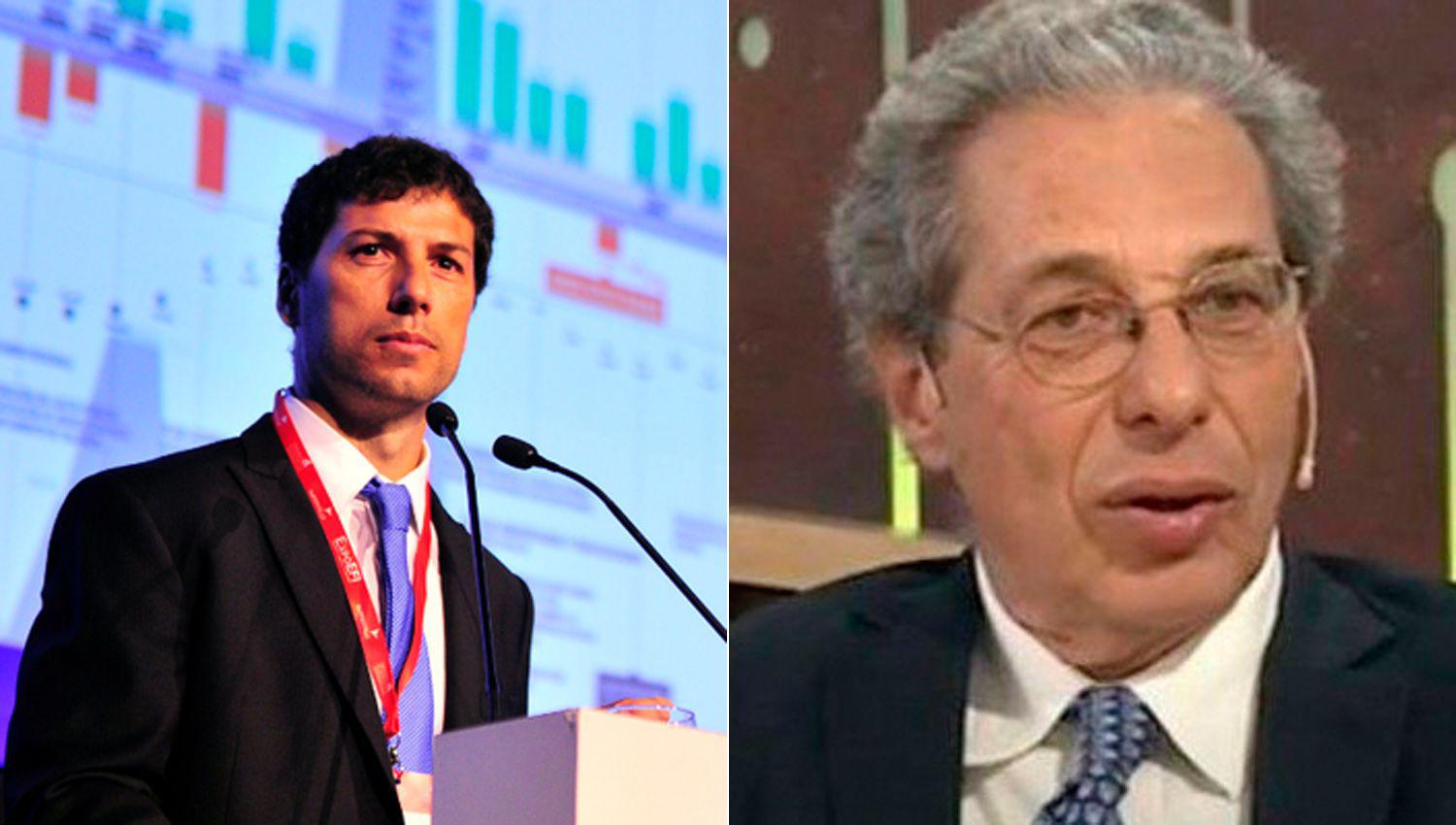 Esteban Domecq y Daniel Marx economistas