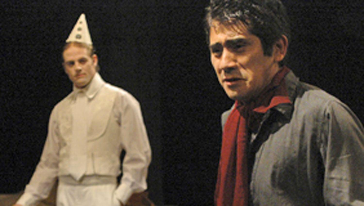 Oski Guzmn es un peón de cría en la obra teatral de Mauricio Kartun