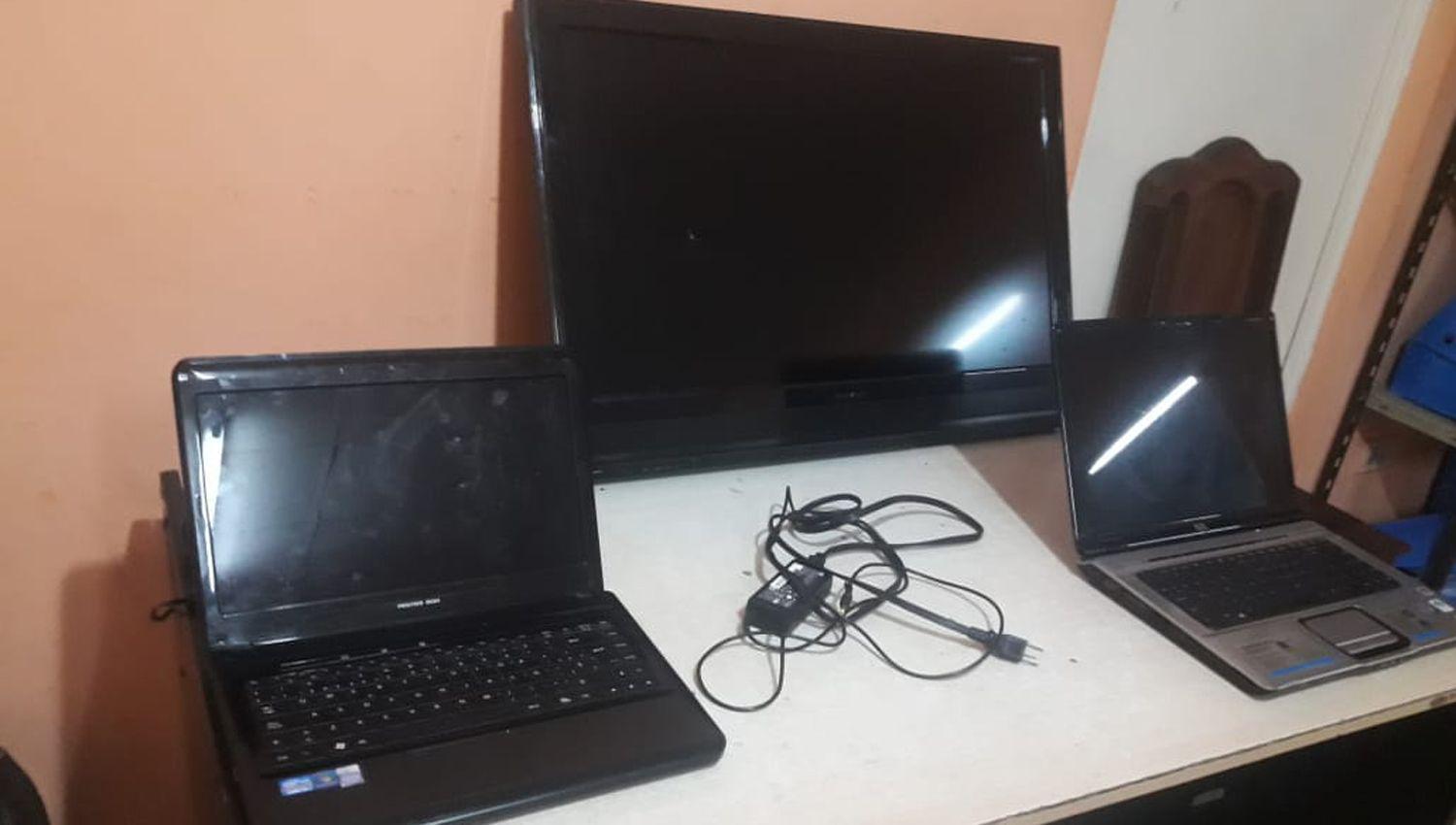 Recuperaron varios bienes robados luego de un allanamiento