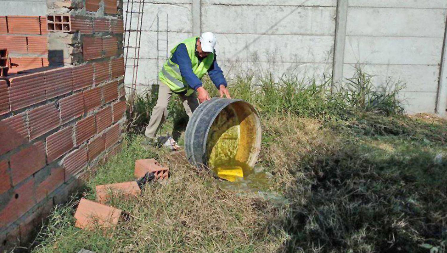 El m�s efectivo control de la proliferación del Aedes aegypti comienza por el propio domicilio