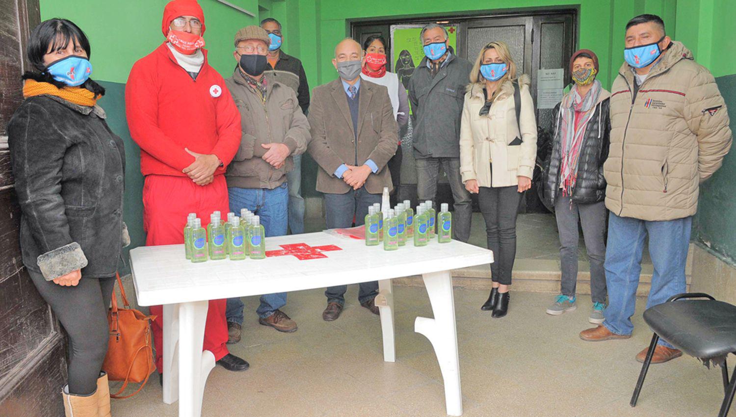 Se concretó ayer en la sede de la Cruz Roja ante referentes institucionales