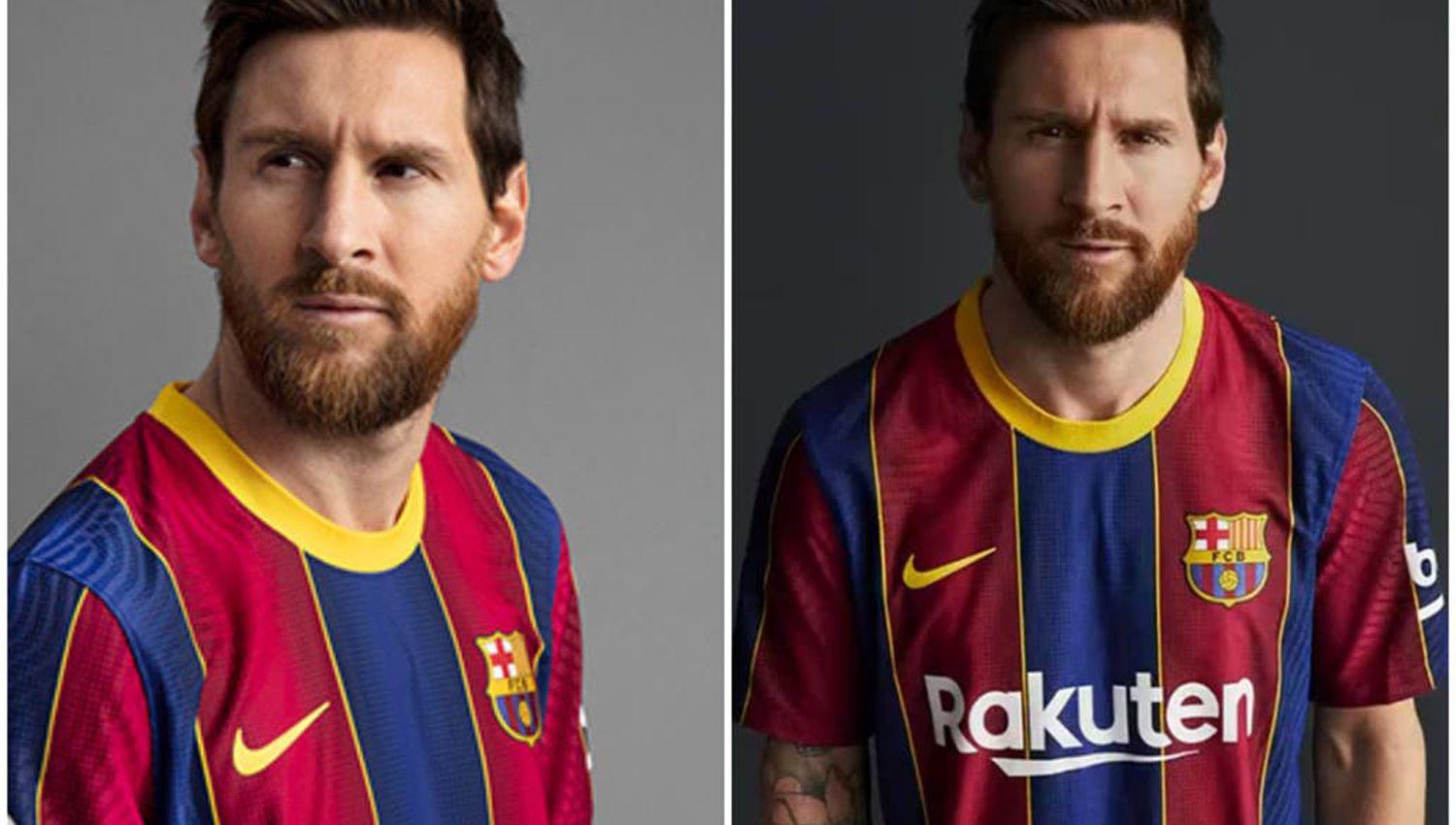 VIDEO  Messi presentoacute la nueva camiseta del Barcelona