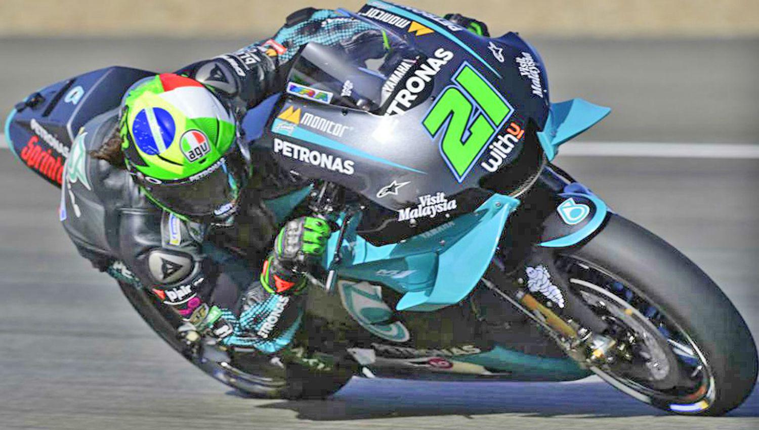 Morbidelli con Yamaha Petronas dominó los ensayos de ayer en el Gran Premio de España