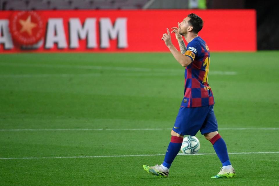 Messi busca ser el Pichichi de La Liga en la visita del Barcelona al Alaveacutes