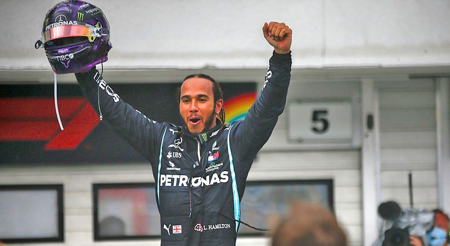 Hamilton se consagra en el Gran Premio de Hungriacutea y es liacuteder
