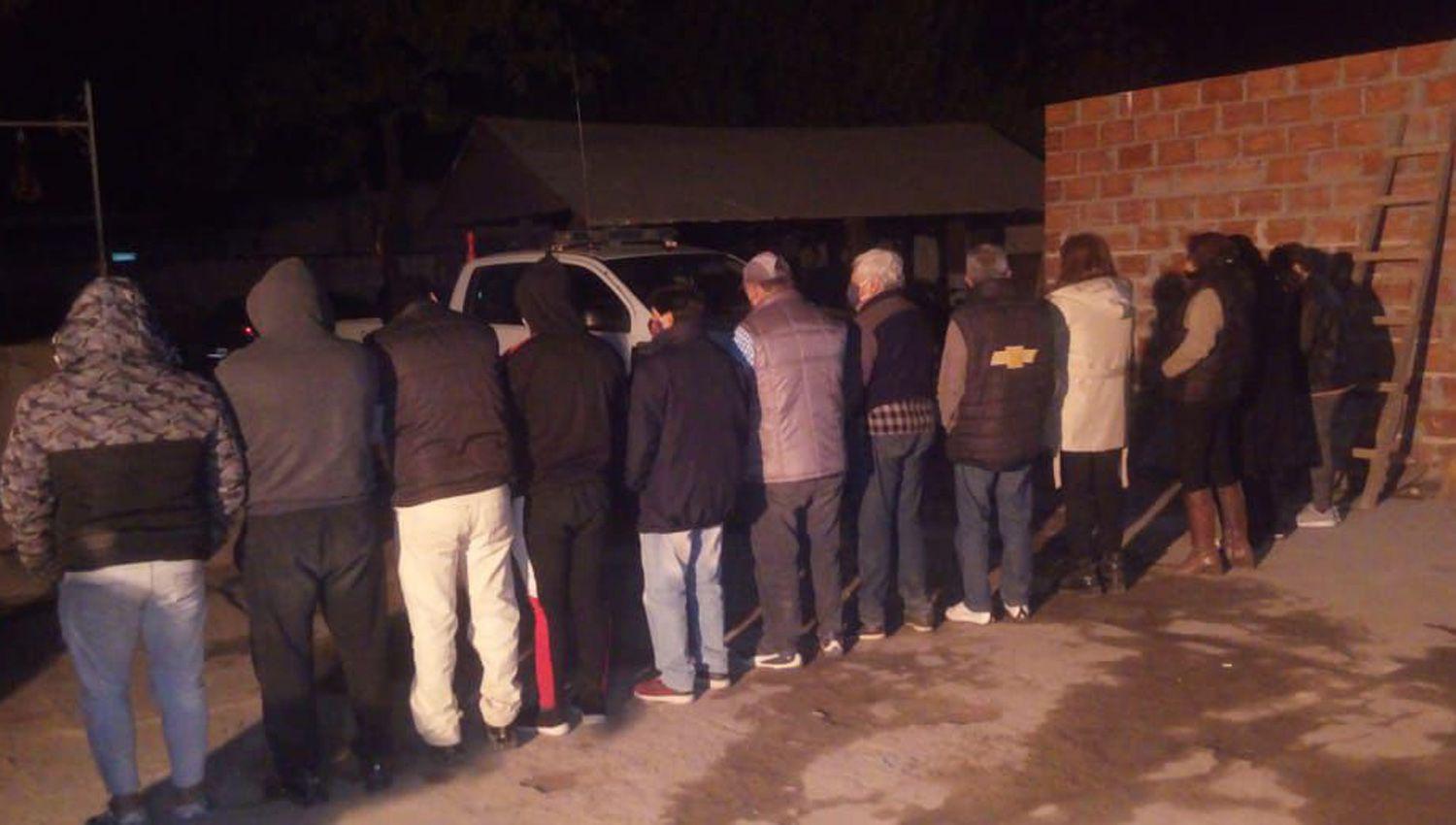 Al menos 30 personas fueron aprehendidas al cierre de esta edición en Garza Celebraban un cumpleaños