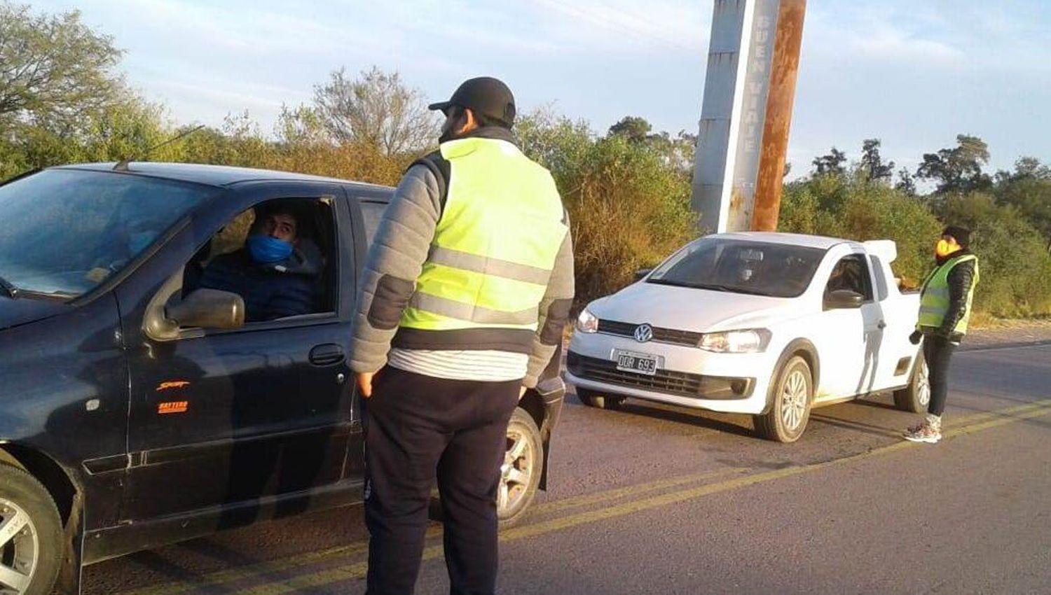 Continuacutean los controles estrictos en los accesos a Clodomira