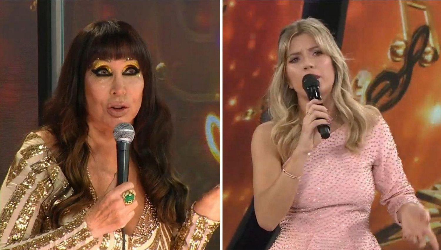 VIDEO  Cantando 2020- Moria se cruzoacute en vivo con Laurita Fernaacutendez