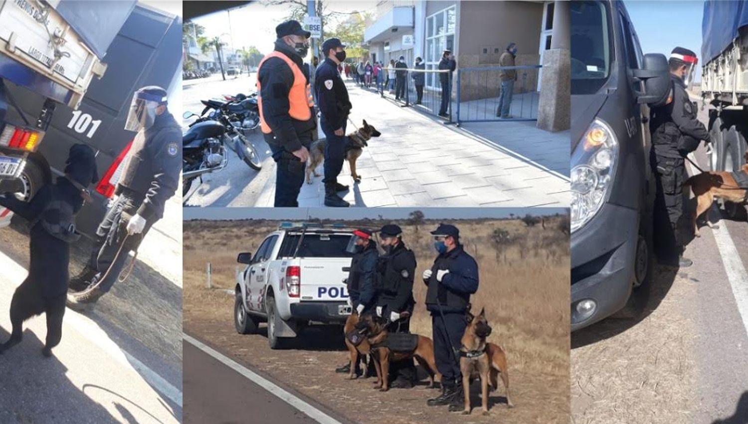 La Banda- la policiacutea acentuacutea su presencia y trabajo de prevencioacuten contra el Covid-19