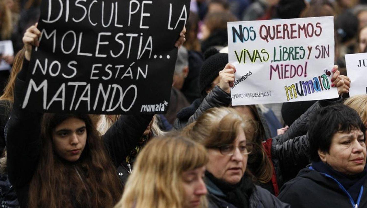 En lo que va de la cuarentena hubo 97 femicidios en la Argentina