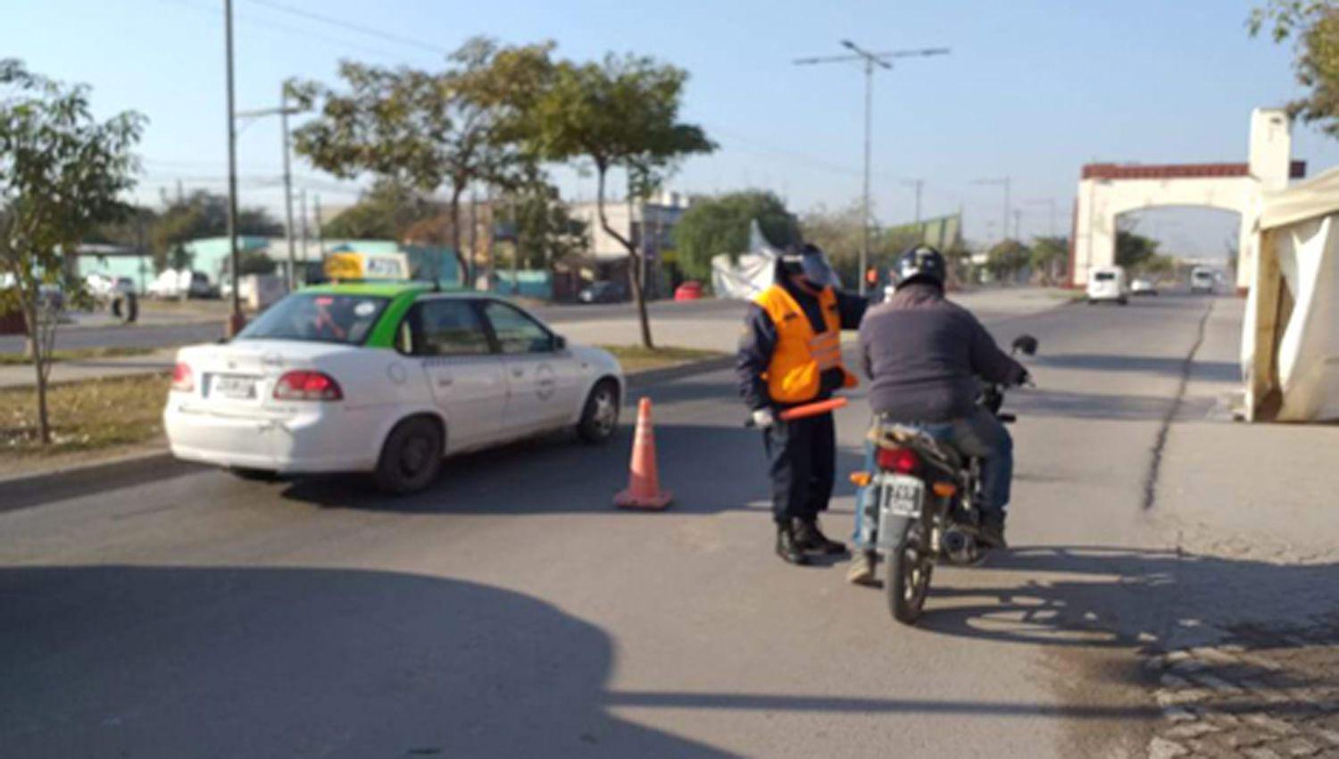 Intensificaron las medidas preventivas en los distintos
puntos de la ciudad Capital de La Banda y el interior