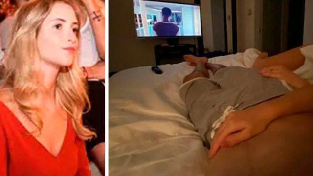 Francisco Tinelli sembroacute rumores sobre posible embarazo de su novia