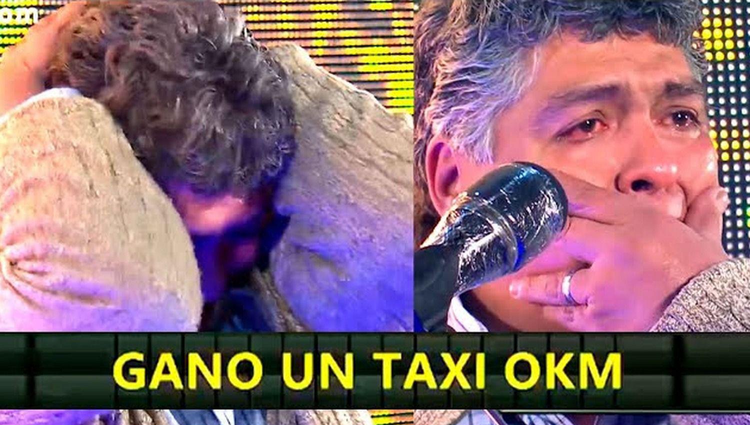 VIDEO  Un taxista ganoacute el auto 0km en el programa de Guido y todos se emocionaron hasta las laacutegrimas
