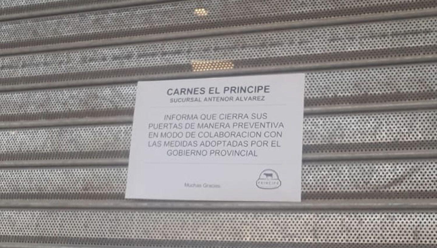 Por los casos de Coronavirus varios locales de Capital decidieron cerrar sus puertas