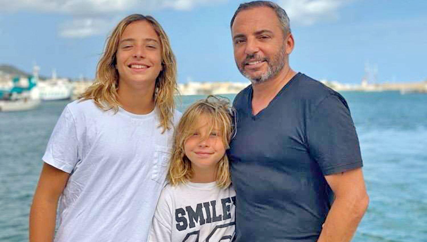 Marcos el hijo de Dyango est feliz de compartir la pasión artística con sus hijos