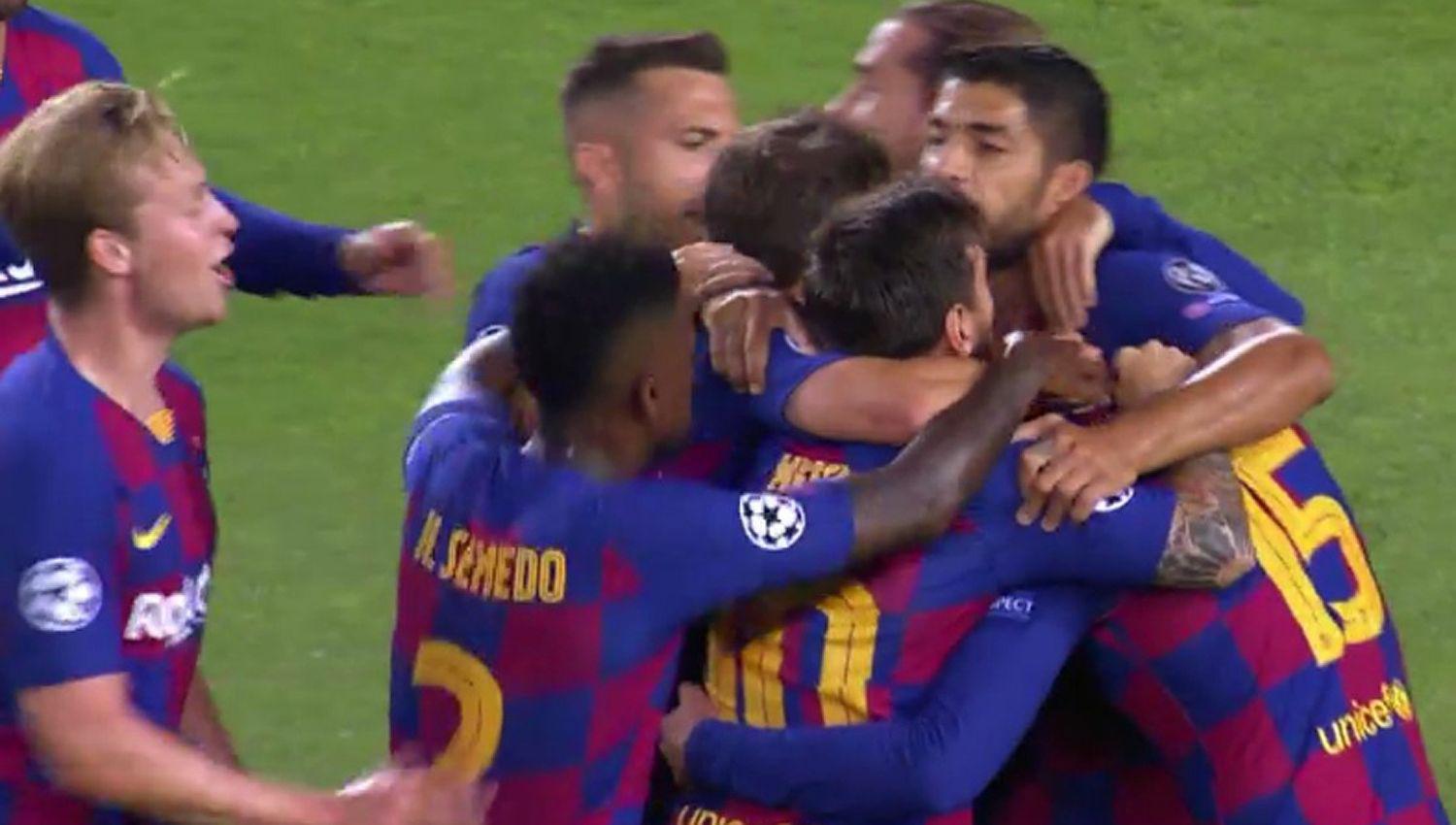En Vivo- Con gol de Messi Barcelona se impone ante Naacutepoli