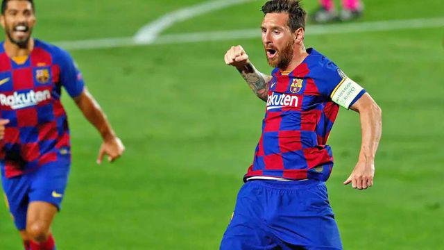 Lionel Messi estuvo con todas las luces y llevoacute al Barcelona a la clasificacioacuten