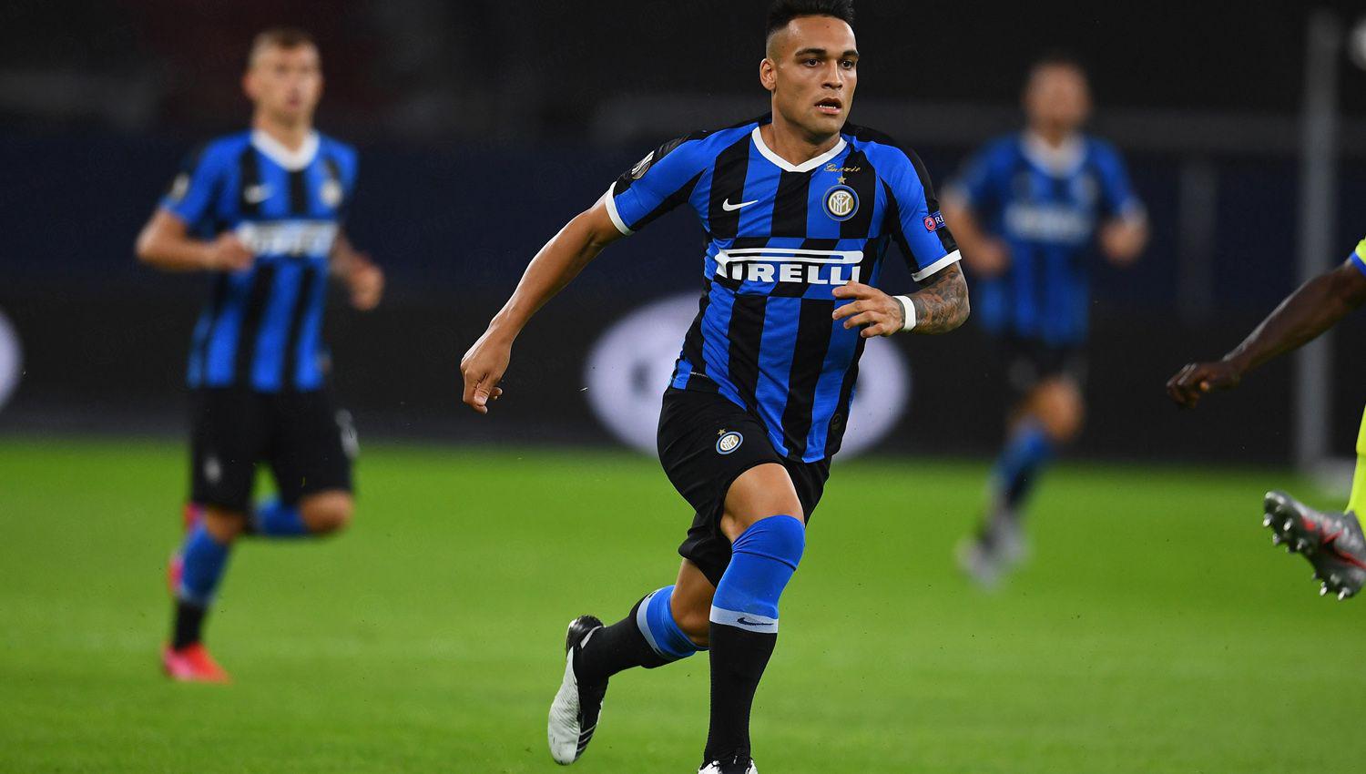 Martínez es uno de los puntos altos de Inter de Italia que sueña con meterse hoy en las semifinales