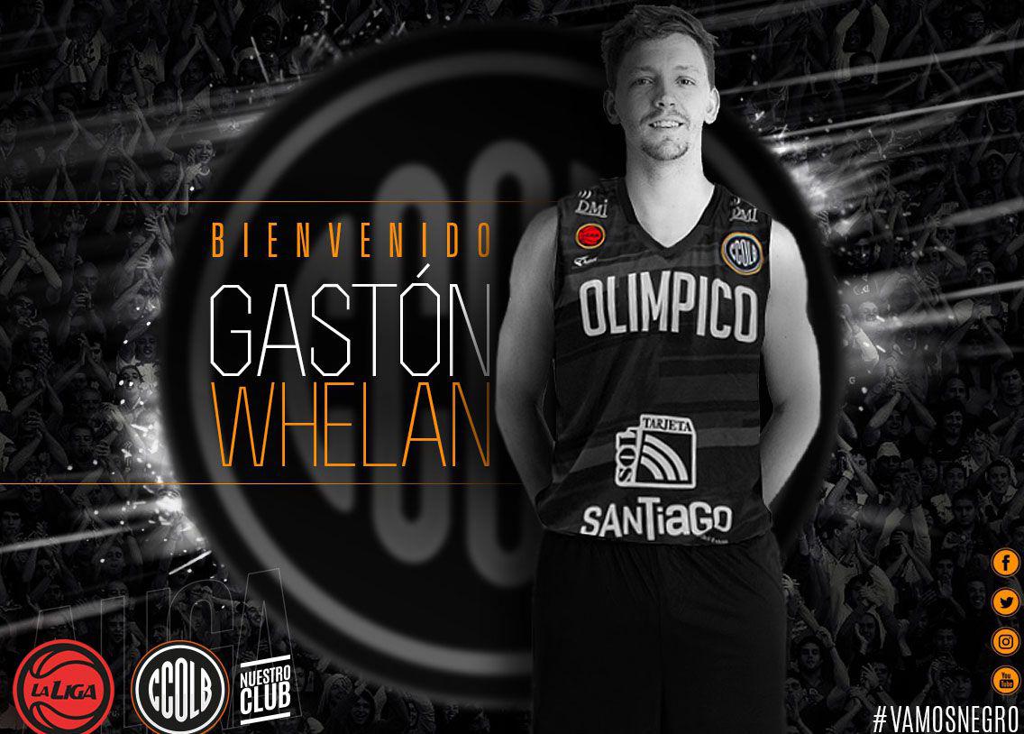 Gastoacuten Whelan es nuevo jugador de Olimpico