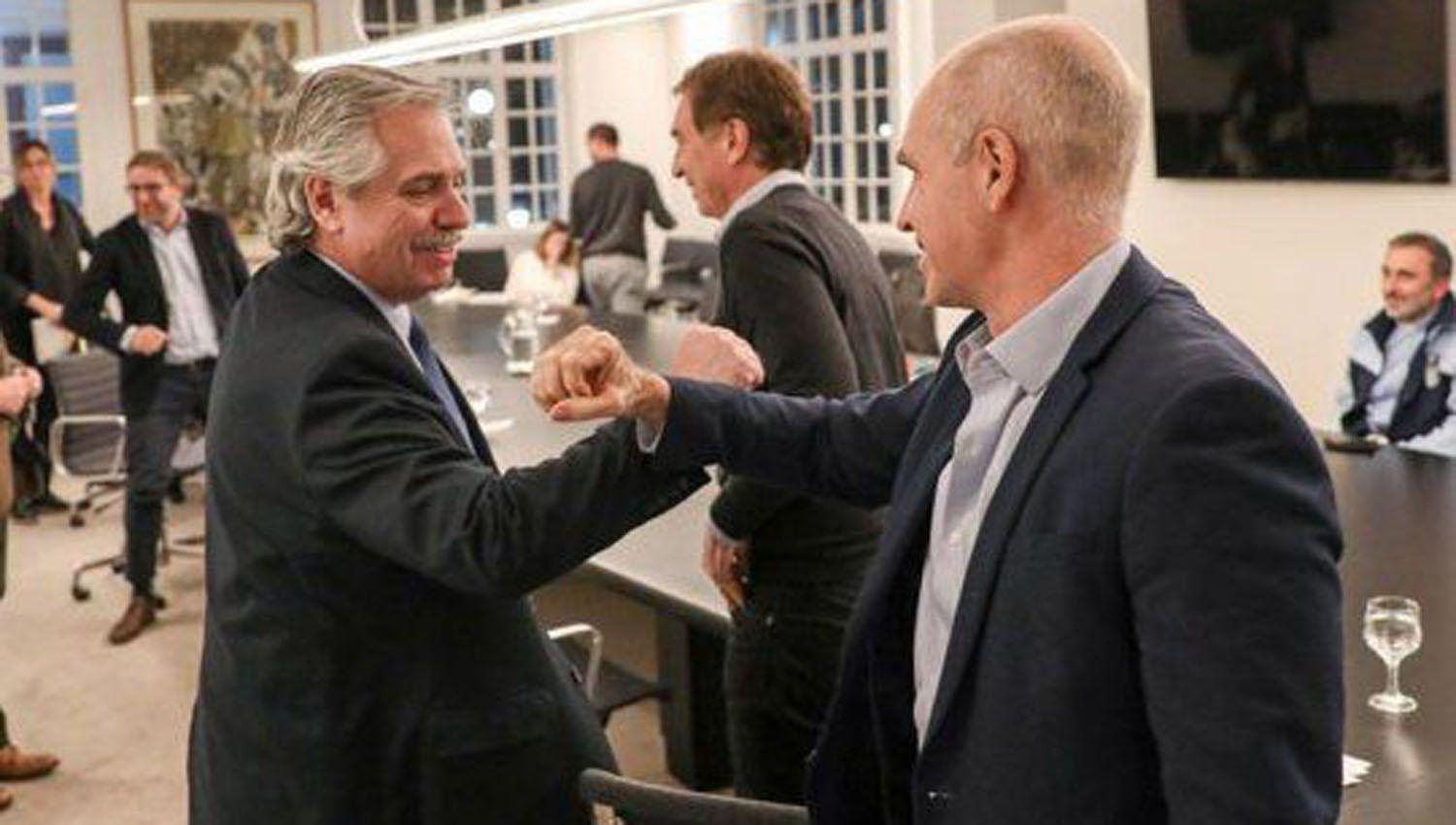 Rodriacuteguez Larreta se reunioacute con Alberto Fernaacutendez y donde pidioacute flexibilizar la cuarentena