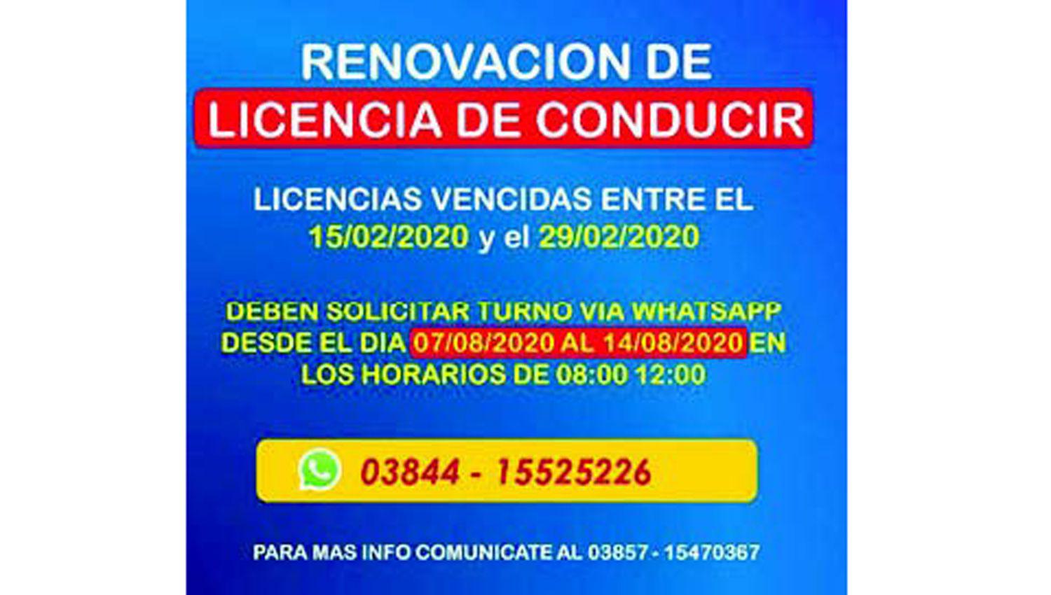 En Bandera otorgan turnos para renovacioacuten de licencias de conducir hasta el 14