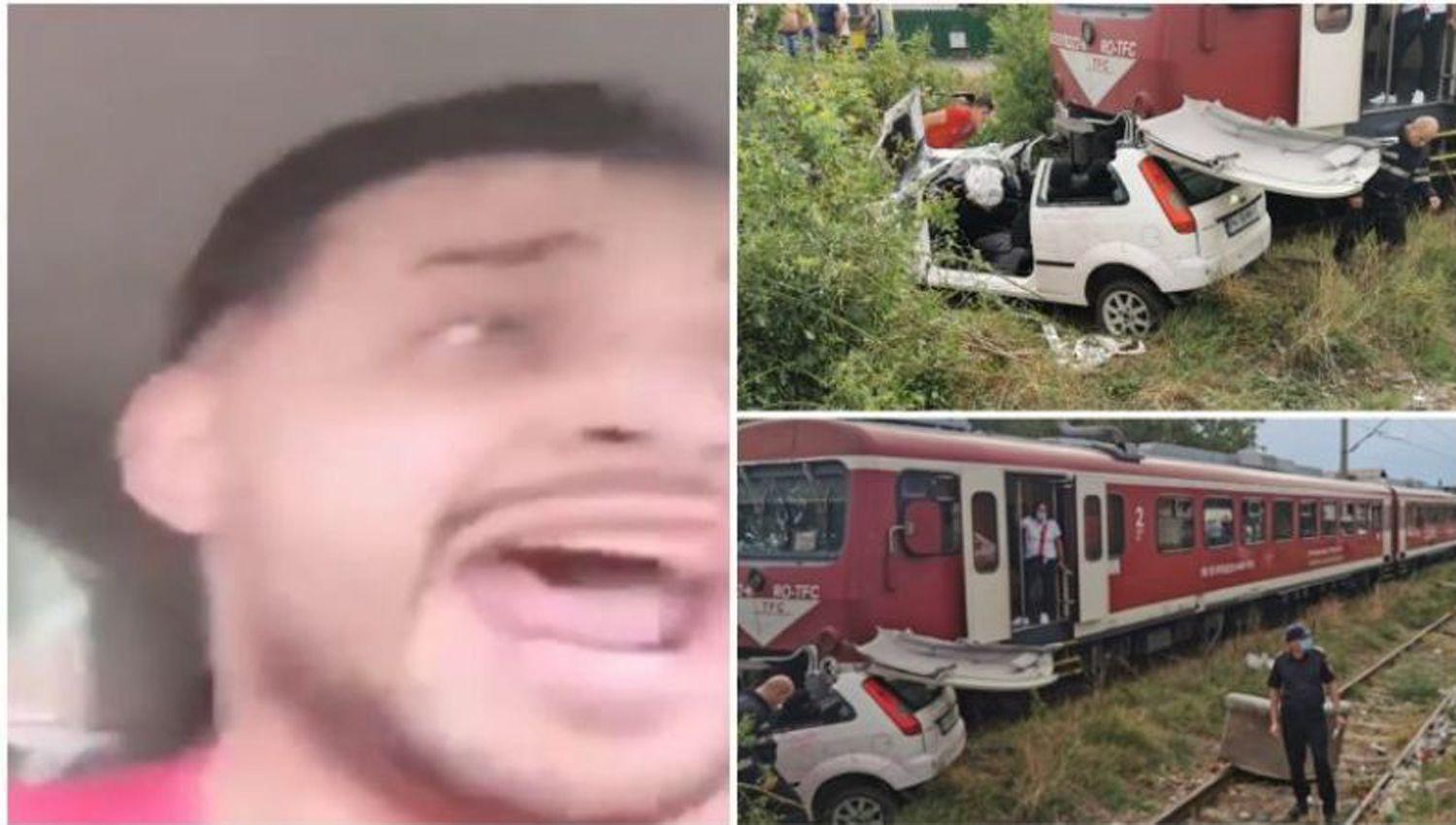 ViacuteDEO- Cantante transmitiacutea en vivo y murioacute atropellado por un tren