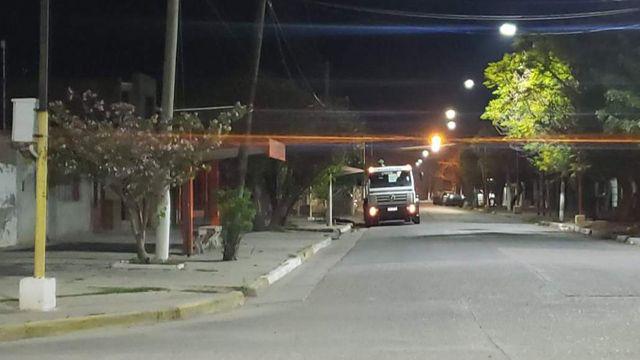 El municipio de Clodomira realizoacute trabajos de sanitizacioacuten  en calles principales de la ciudad