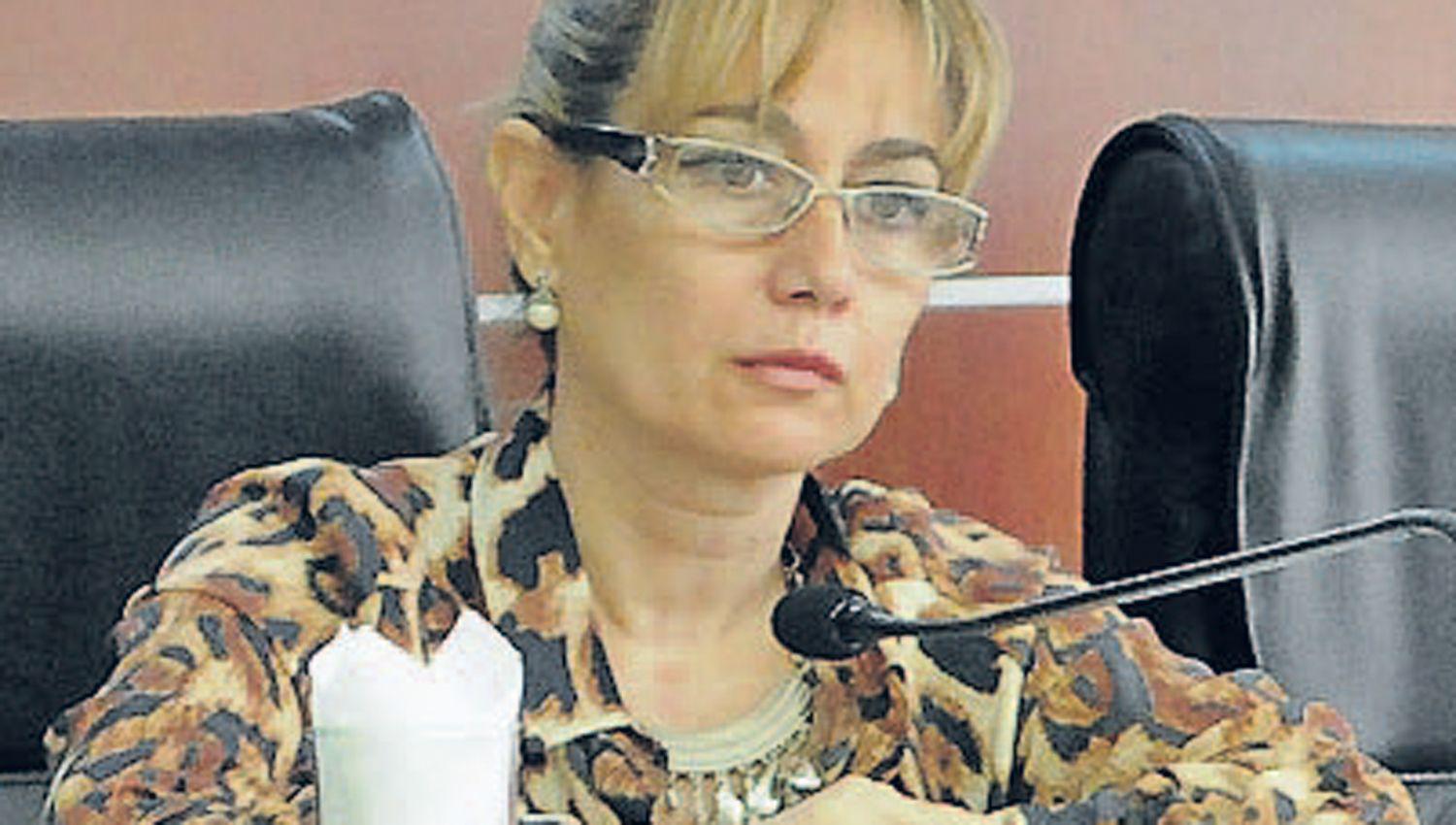 La vocal María Eugenia Carabajal
a cargo de un juicio unipersonal