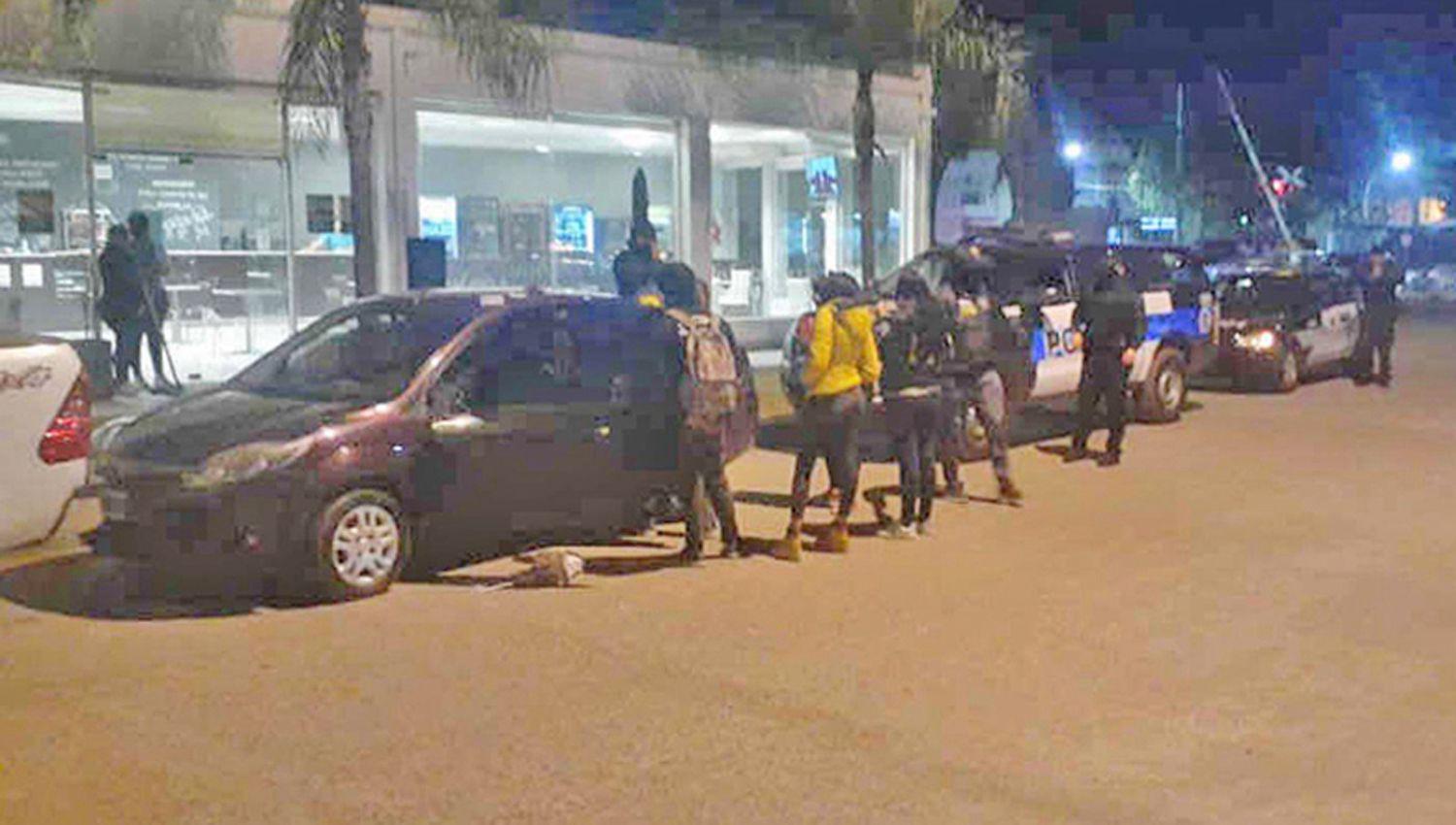 La detención del acusado se realizó frente a un conocido comercio bandeño sobre avenida
Libertador mientras se desplazaba en su automóvil