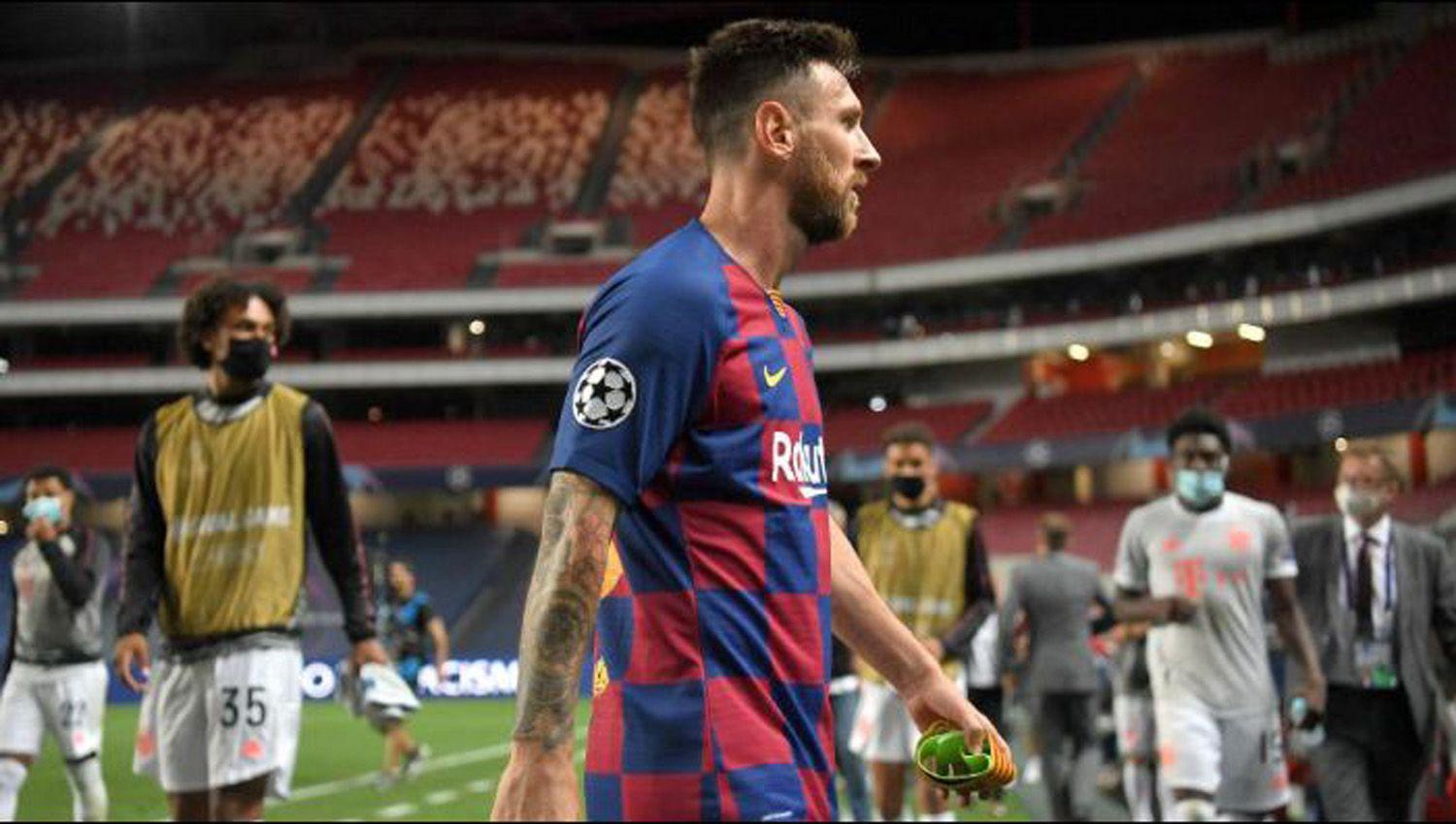 La Liga de Espantildea publicoacute un comunicado por la situacioacuten entre Messi y el Barcelona