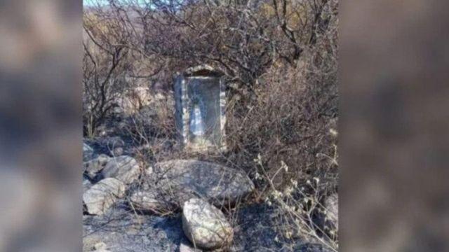 En medio de los incendios en Coacuterdoba hallaron una Virgen de Lujaacuten intacta