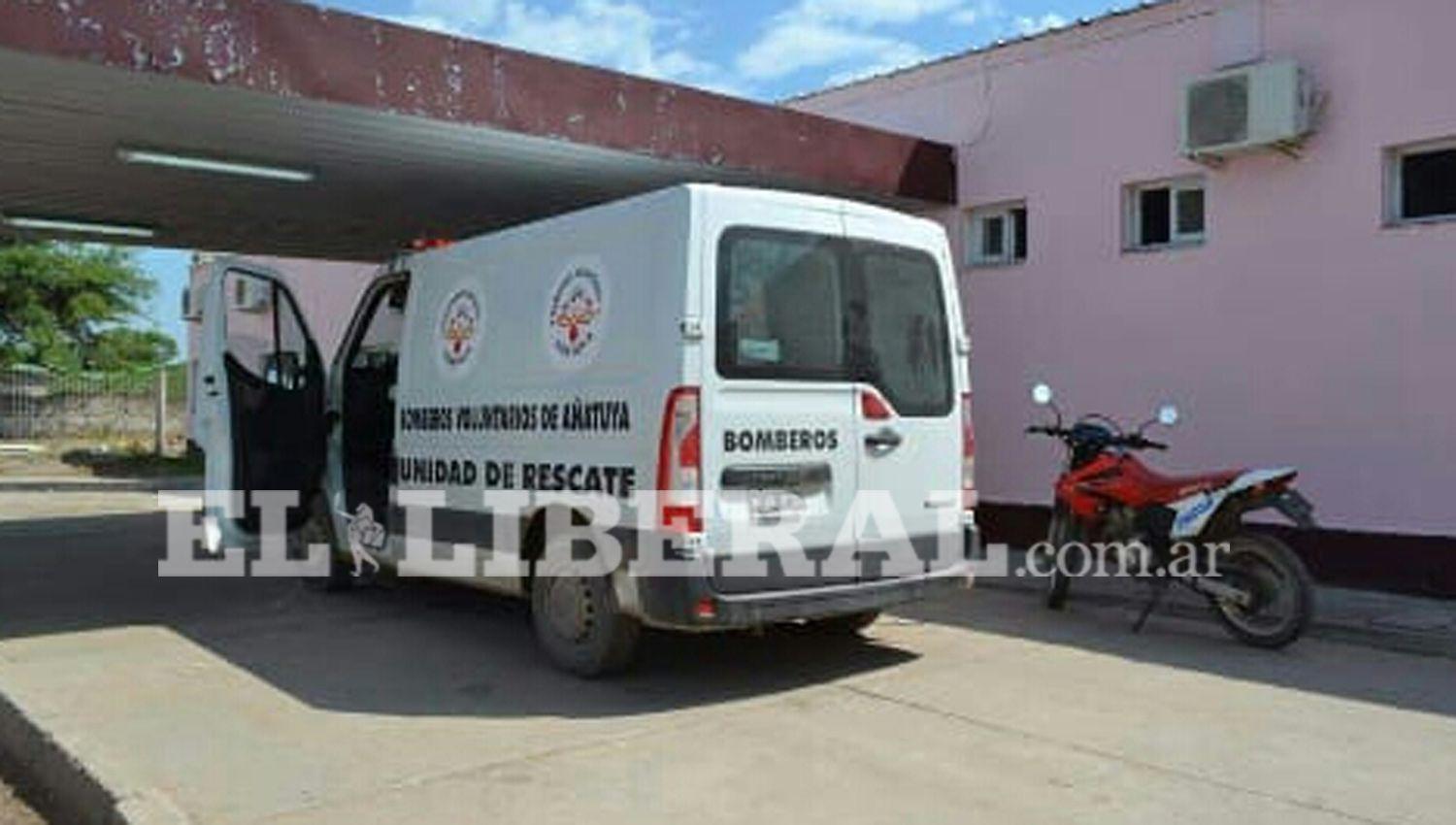Las mujeres lesionadas fueron trasladadas a la guardia del Hospital Zonal de Añatuya