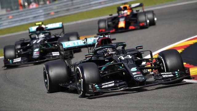 Los Mercedes marcaron el ritmo en Monza