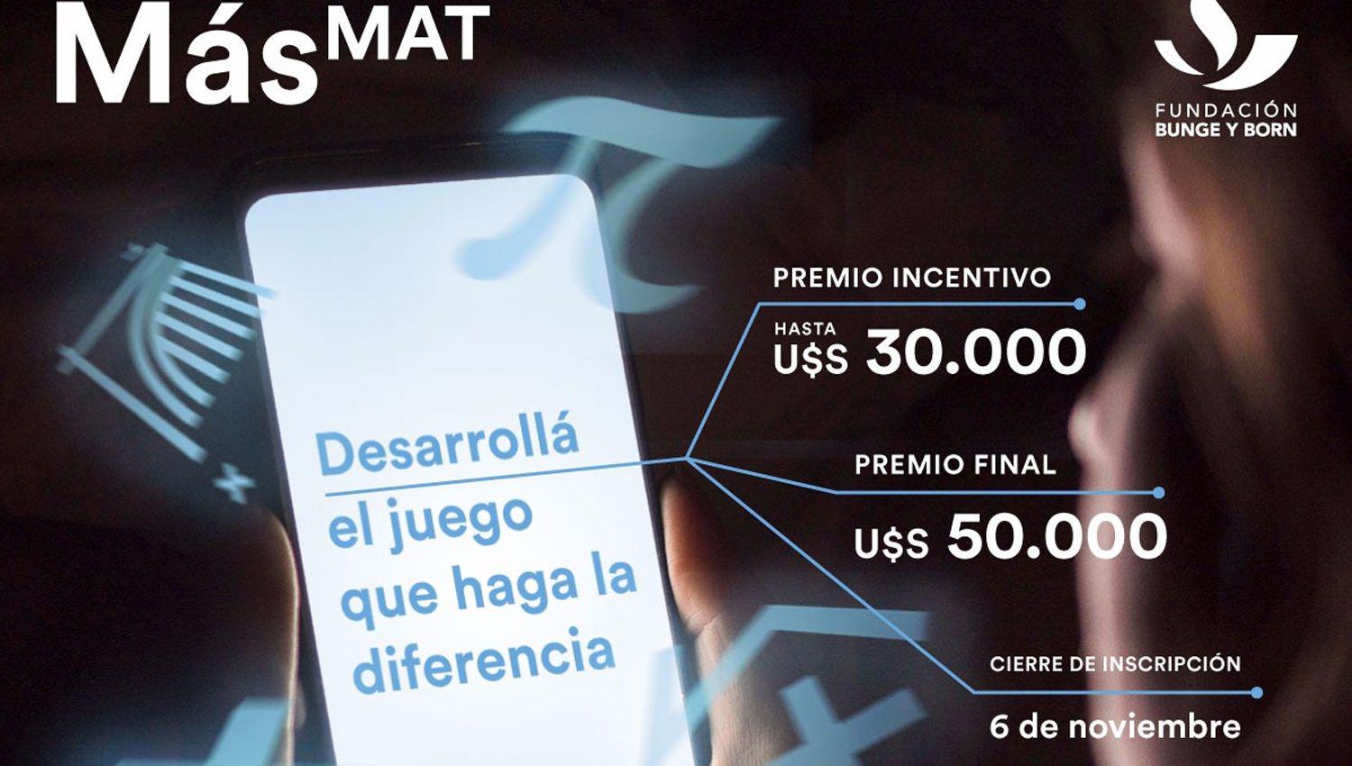 La Fundacioacuten Bunge y Born lanza el concurso MaacutesMAT 2020
