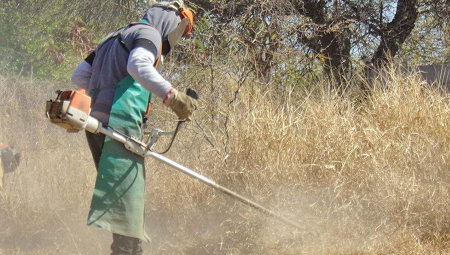 Personal de Servicios Puacuteblicos fortalece las tareas de barrido y limpieza en diferentes sectores de La Banda