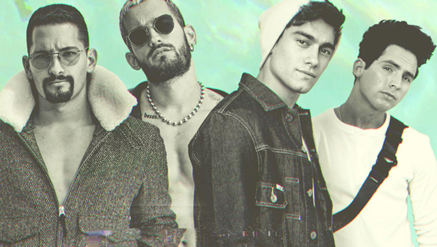 Ricky y Mau sumaron sus voces a la propuesta musical de M�ximo y
Agustín