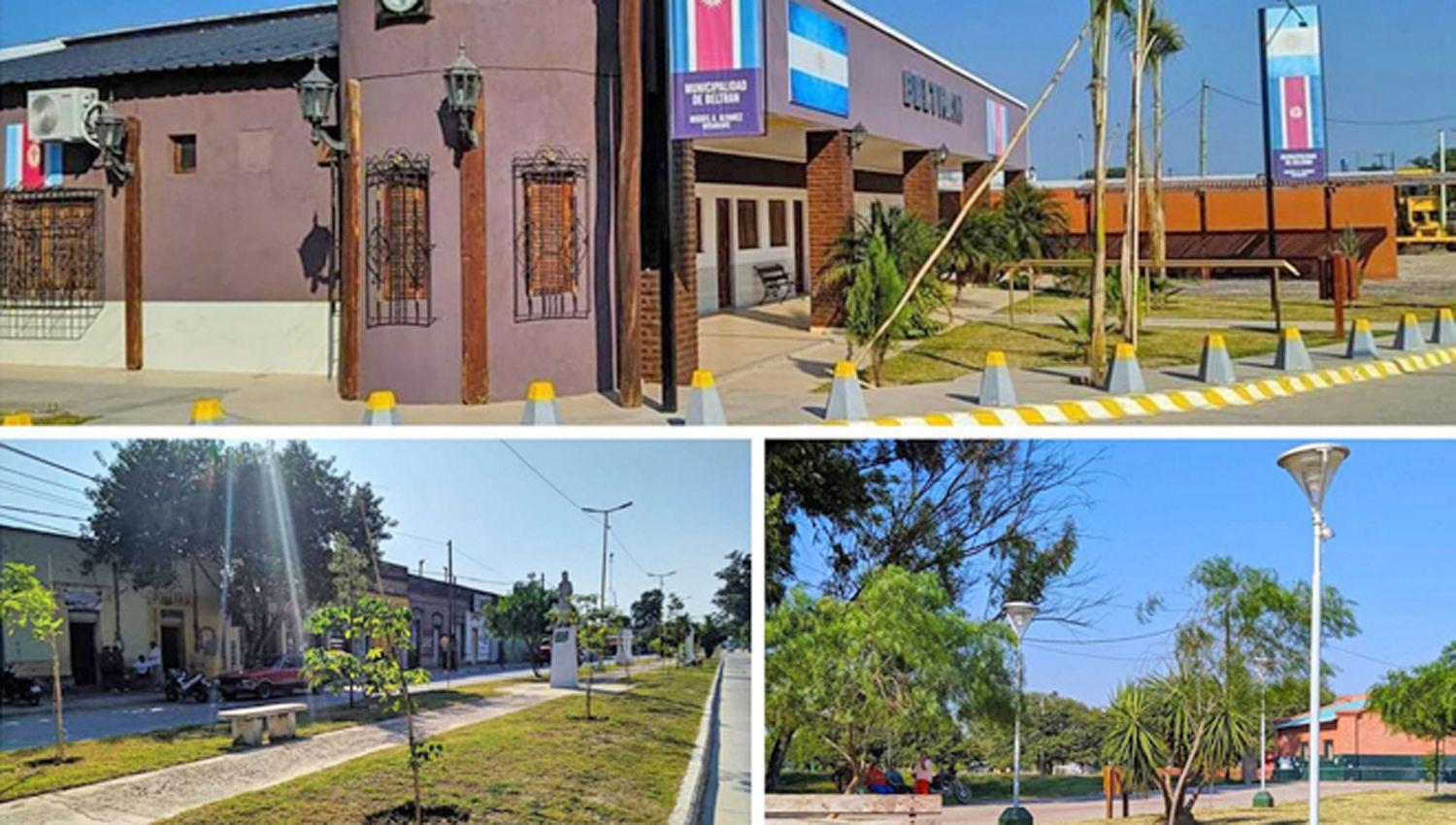 La ciudad de Beltraacuten celebroacute sus 130 antildeos de forma virtual y recibioacute numerosas salutaciones