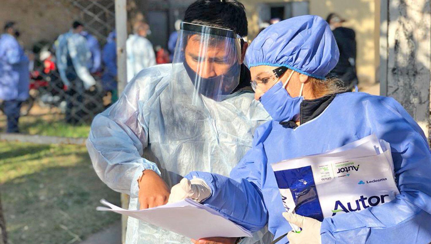 Los empleados de la Sanidad est�n en el frente de batalla en la actual pandemia contra el coronavirus