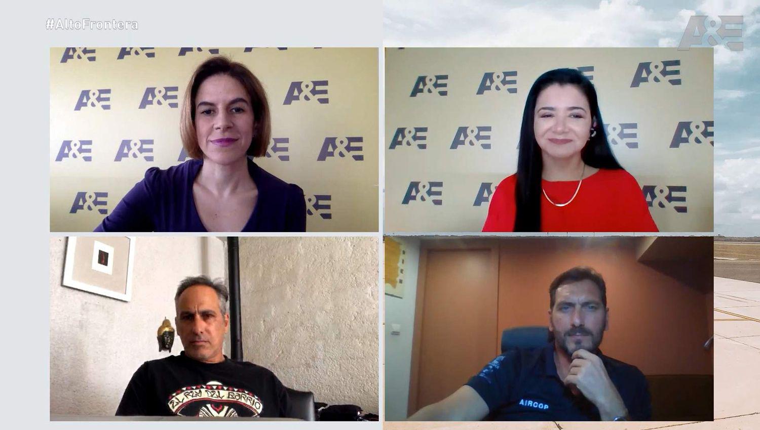 Autoridades y artistas que participaron del encuentro con la prensa